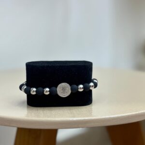 Pulsera San Benito Plateada